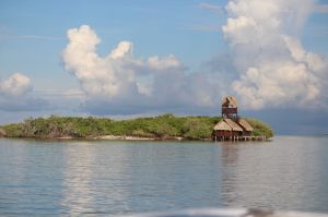 a large body of water